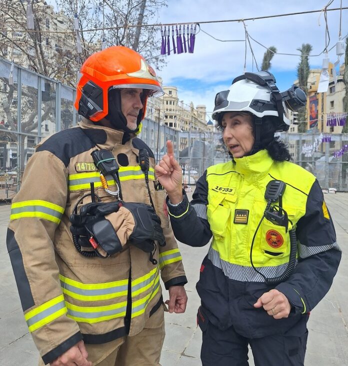 mascletà bomberos