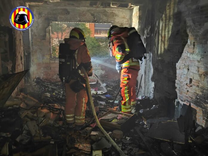 Incendio Silla